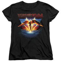 Wonder Woman - Womens 84 Metal T-Shirt