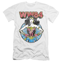 Wonder Woman - Mens Star Circle Premium Slim Fit T-Shirt