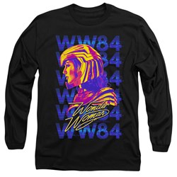 Wonder Woman - Mens Ww84 Repeat Long Sleeve T-Shirt