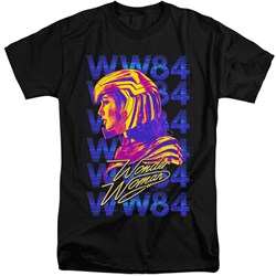 Wonder Woman - Mens Ww84 Repeat Tall T-Shirt
