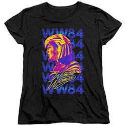 Wonder Woman - Womens Ww84 Repeat T-Shirt