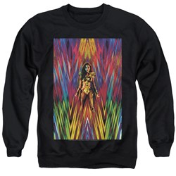 Wonder Woman - Mens Ww84 Poster Sweater