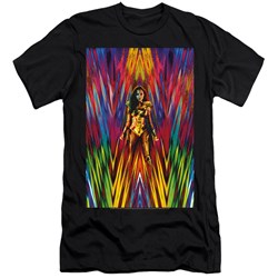 Wonder Woman - Mens Ww84 Poster Premium Slim Fit T-Shirt