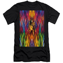 Wonder Woman - Mens Ww84 Poster Slim Fit T-Shirt