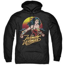 Wonder Woman - Mens Skyline Pullover Hoodie