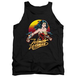 Wonder Woman - Mens Skyline Tank Top