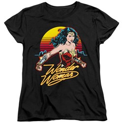 Wonder Woman - Womens Skyline T-Shirt