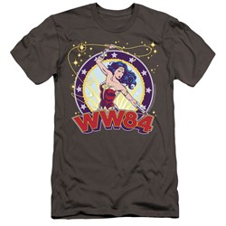 Wonder Woman - Mens Lasso Star Premium Slim Fit T-Shirt