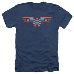 Wonder Woman - Mens Neon Beat Heather T-Shirt