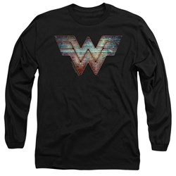 Wonder Woman - Mens Static Logo Long Sleeve T-Shirt