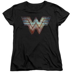 Wonder Woman - Womens Static Logo T-Shirt