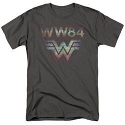 Wonder Woman - Mens Static Tv Lines T-Shirt