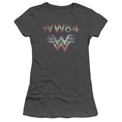 Wonder Woman - Juniors Static Tv Lines T-Shirt
