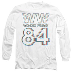 Wonder Woman - Mens 3D Hype Logo Long Sleeve T-Shirt
