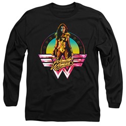 Wonder Woman - Mens Color Pop Long Sleeve T-Shirt