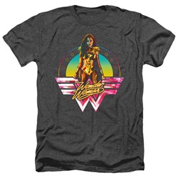 Wonder Woman - Mens Color Pop Heather T-Shirt