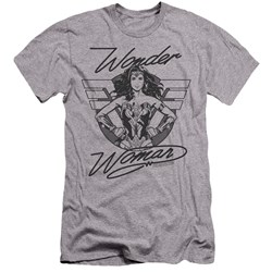 Wonder Woman - Mens Determined Wonder Premium Slim Fit T-Shirt