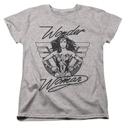 Wonder Woman - Womens Determined Wonder T-Shirt