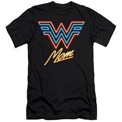 Wonder Woman - Mens Wonder Mom Neon Premium Slim Fit T-Shirt