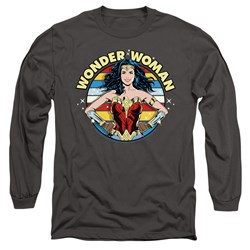 Wonder Woman - Mens Woman Of Wonder Long Sleeve T-Shirt