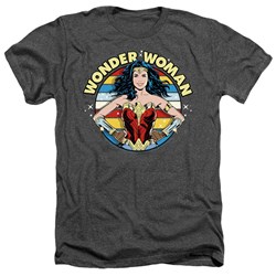 Wonder Woman - Mens Woman Of Wonder Heather T-Shirt