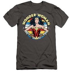 Wonder Woman - Mens Woman Of Wonder Slim Fit T-Shirt
