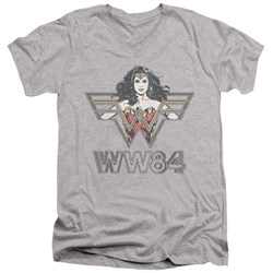 Wonder Woman - Mens In Symbol V-Neck T-Shirt