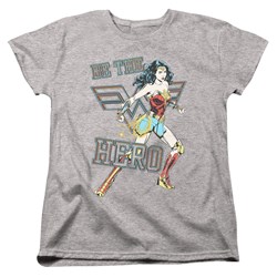 Wonder Woman - Womens Be The Hero T-Shirt