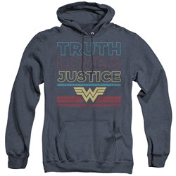 Wonder Woman - Mens Truth Love Justice Hoodie