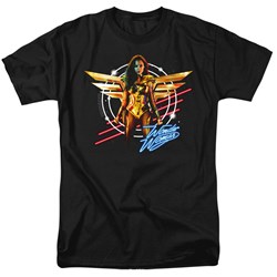 Wonder Woman - Mens Space Poster T-Shirt