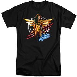 Wonder Woman - Mens Space Poster Tall T-Shirt