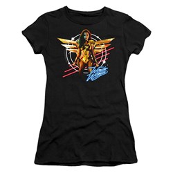 Wonder Woman - Juniors Space Poster T-Shirt