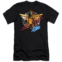 Wonder Woman - Mens Space Poster Premium Slim Fit T-Shirt