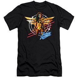Wonder Woman - Mens Space Poster Slim Fit T-Shirt