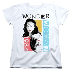 Wonder Woman - Womens Color Blocks T-Shirt