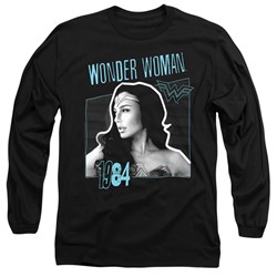 Wonder Woman - Mens Space Poster Long Sleeve T-Shirt