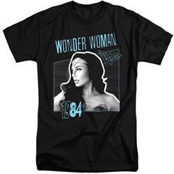 Wonder Woman - Mens Space Poster Tall T-Shirt