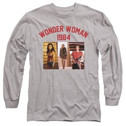 Wonder Woman - Mens Collegiate Montage Long Sleeve T-Shirt