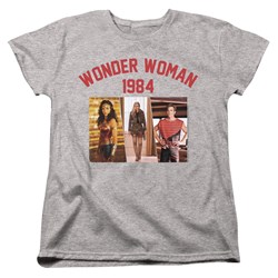 Wonder Woman - Womens Collegiate Montage T-Shirt