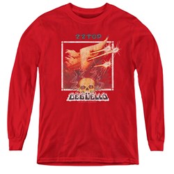 Zz Top - Youth Deguello Cover Long Sleeve T-Shirt
