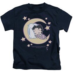 Baby Boop - Sleepy Time Juvee T-Shirt In Navy