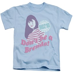 Beverly Hills 90210 - Beverly Hills 90210 / Don't Be A Brenda Juvee T-Shirt In Light Blue