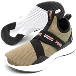 Puma - Womens Radiate Mid Logo Shoes