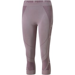 PUMA Women's Evoknit High Waist 7/8 Tights, Sunset Pink, Small