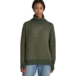 G-Star Raw - Womens Cable Turtle Knit Sweater