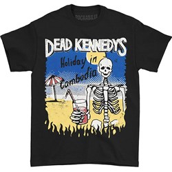 Dead Kennedys - Mens Cambodian Skeleton T-Shirt