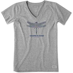 Life Is Good - Womens Primal Dragonfly T-Shirt