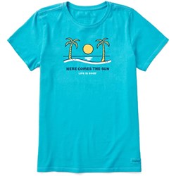 Life Is Good - Womens Here Comes The Sun T-Shirt