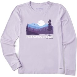 Life Is Good - Womens Here Comes The S Long Sleeve Crusher-Lite Tee