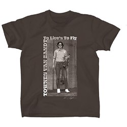 Townes Van Zandt - Mens To Live'S To Fly T-Shirt